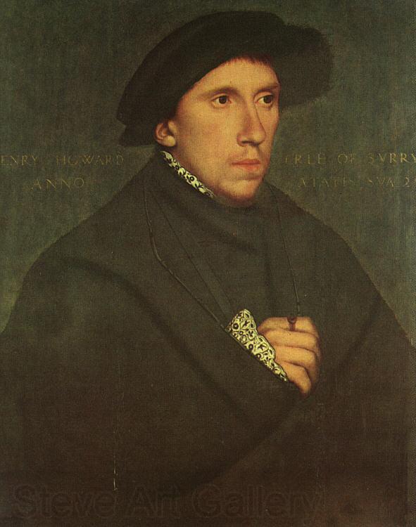 Hans Holbein Henry Howard The Earl of Surrey Norge oil painting art
